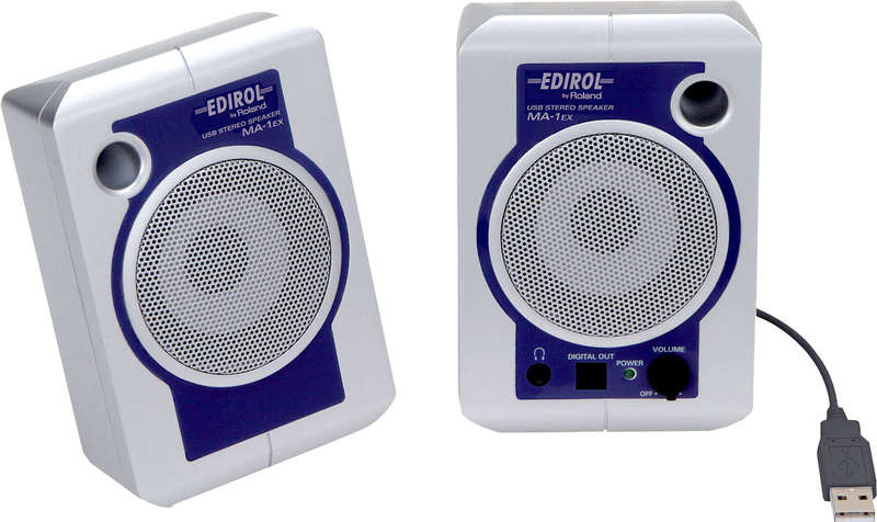 ROLAND MA-1EX EDIROL STEREO SPEAKERS