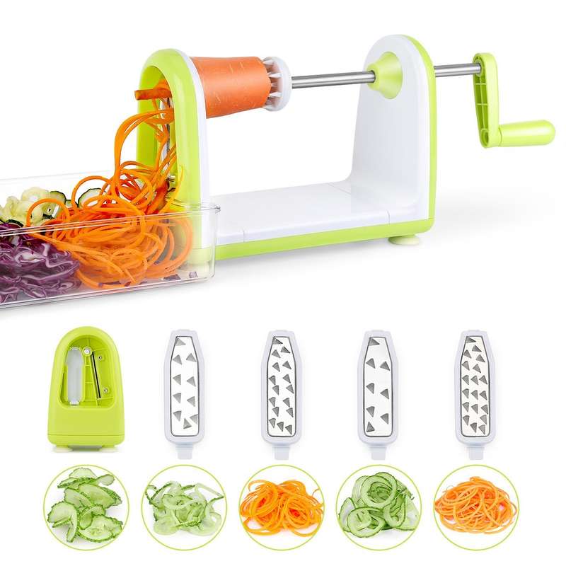 5-Blade Spiralizer Vegetable Slicer