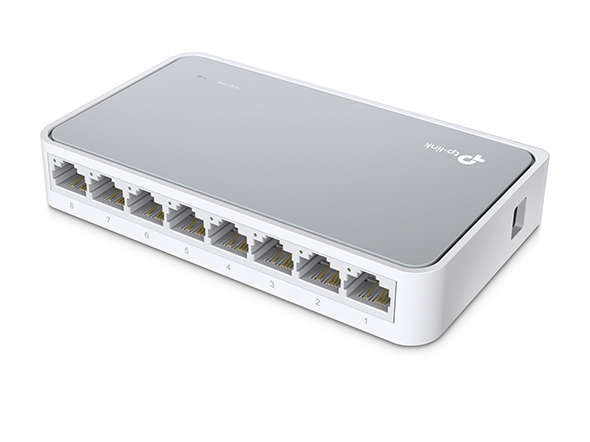 TP-LINK TL-SF1008D 8 PORT 10/100 MBPS NETWORK / LAN SWITCH