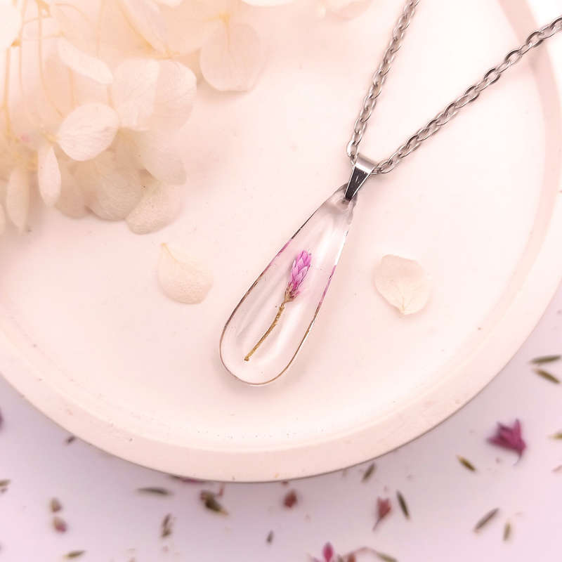 UNIQUE JEWELLERY: HANDCRAFTED NECKLACE: ONE OF A KIND FEATURING THE RARE FYNBOS OF THE CAPE - GIFT