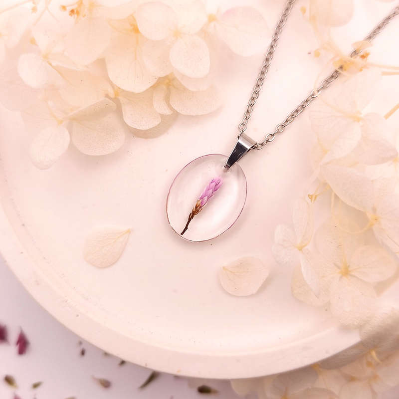 UNIQUE JEWELLERY: HANDCRAFTED NECKLACE: ONE OF A KIND FEATURING THE RARE FYNBOS OF THE CAPE - GIFT