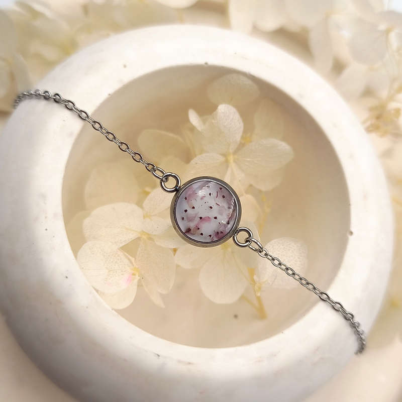 UNIQUE HANDCRAFTED STAINLESS STEEL BRACELET: FEATURING THE RARE FYNBOS OF THE CAPE