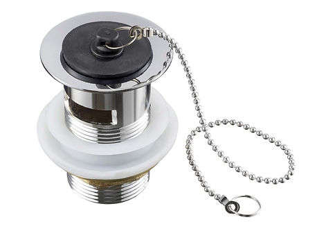 Kessler Basin Waste With Plug 32mm Slotted or Unslotted