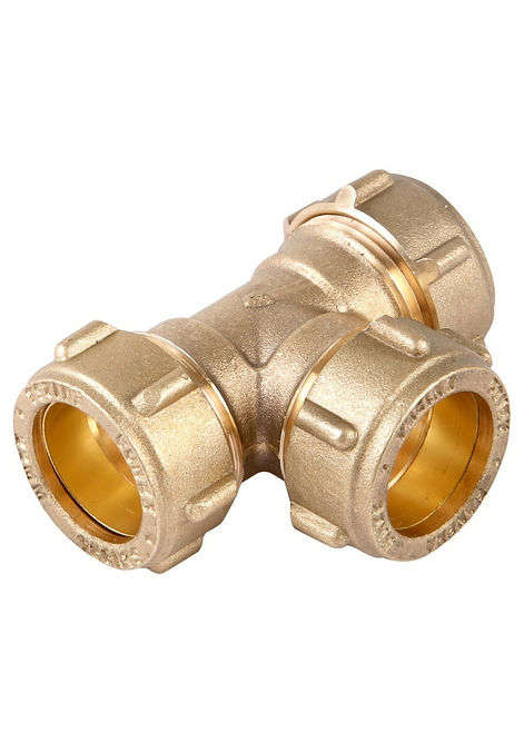 Kessler Compression Equal Tee cxcxc 15mm | 22mm