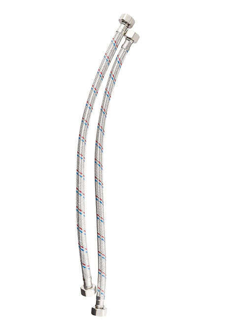 Kessler Braided Connector | Flexible Pipe fxf 15mm 350mm | 450mm | 2pcs in a pack