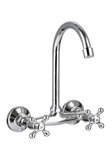 Kessler Sink | Kitchen Mixer Tap Faucet Wall Victorian Chrome | Gold - Different Color