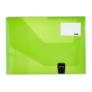 Meeco Large File box with clip closure - Green