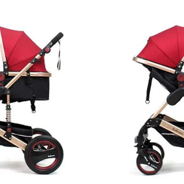 Belecoo stroller 2 in 1 Foldable Baby Pram