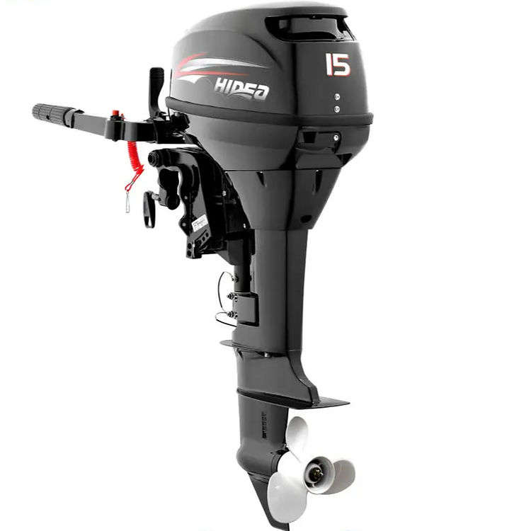 Hidea Outboard Motor 15hp 2-Stroke, Long Shaft HD15FHL