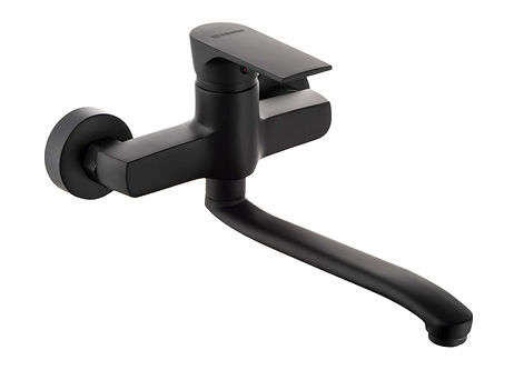Kessler Sink | Kitchen Mixer Tap Faucet Wall Mia Chrome | Akira Black - Different Color