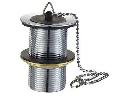 Kessler Basin Waste With Plug 32mm Slotted or Unslotted