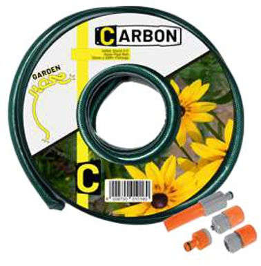Carbon Hose With Fittings 30x12mm | 30x20mm