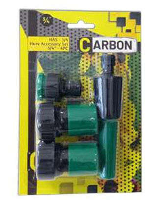 Carbon Hose Set 1/2" | 3/4"