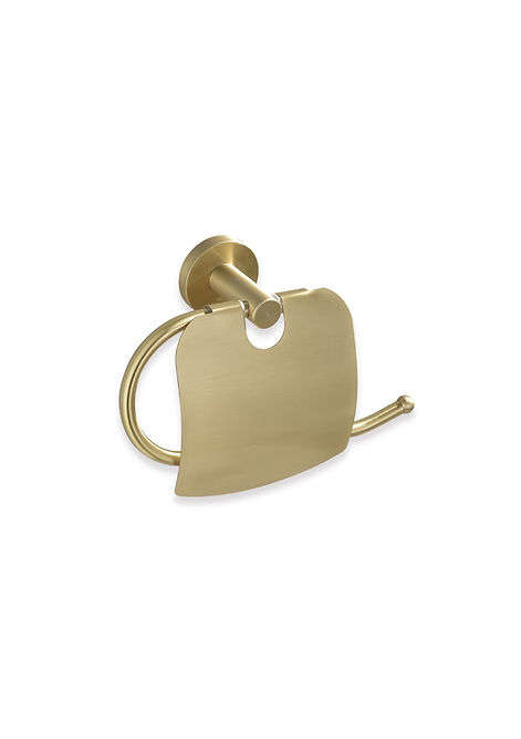 Kessler Toilet Roll Holder Brushed Gold
