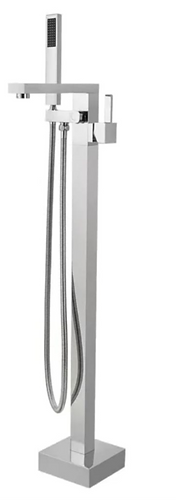 Kessler Free Standing Bath Mixer Tap | Bathroom Faucet Square Chrome | Black |Gold - Different Color