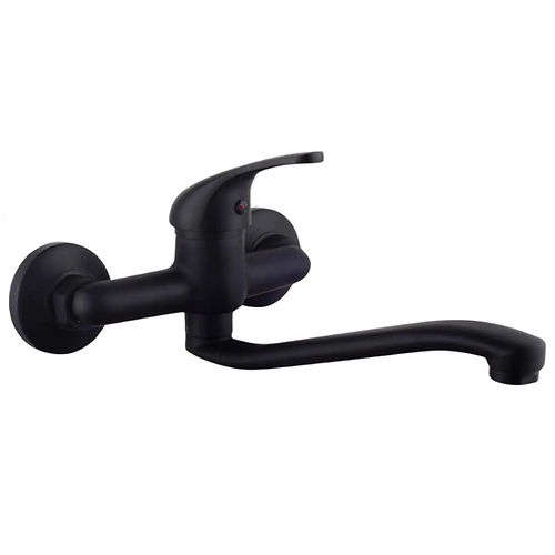 Krystal Sink | Kitchen Mixer Tap Faucet Wall Lever - Different Color