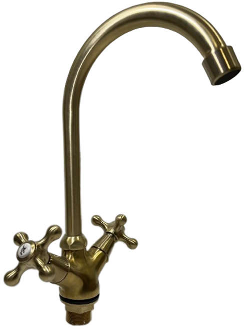 Kessler Sink | Kitchen Mixer Tap Faucet Deck Victorian Chrome | Gold - Different Color