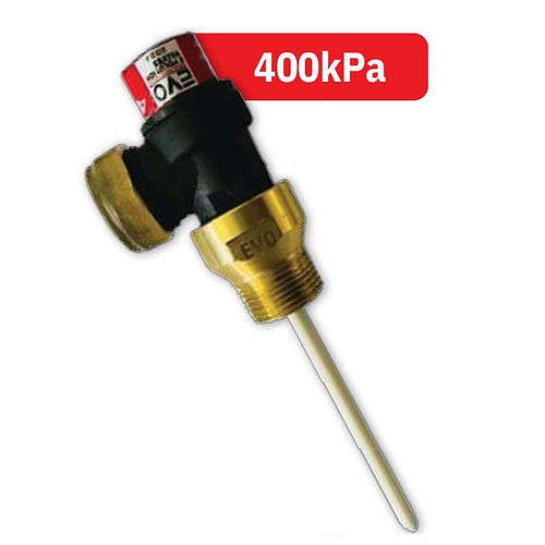 Evolution Valves 400kpa Temperature Relief Valve Male
