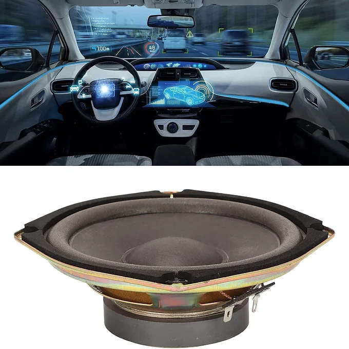GT5.4CH 300W UNIVERSAL 5.4" COAXIAL CAR AUDIO STEREO SPEAKERS - SET OF 2