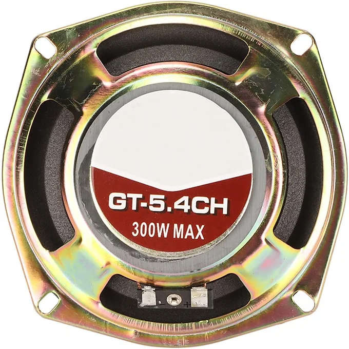 GT5.4CH 300W UNIVERSAL 5.4" COAXIAL CAR AUDIO STEREO SPEAKERS - SET OF 2