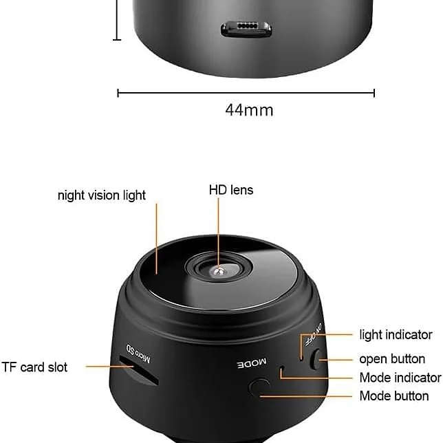 A9 MINI WiFi 1080P HD IP CAMERA