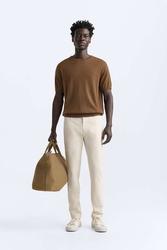 Zara Mens Slim Chino (Choose Size at Checkout)