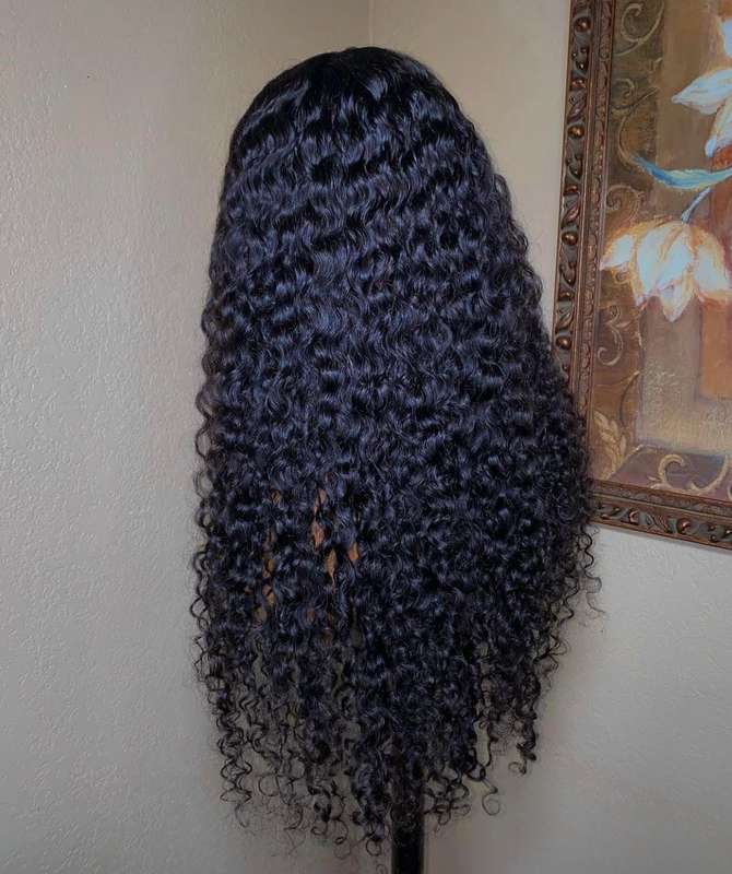 13X4 VIRGIN REMY CURLY WIGS