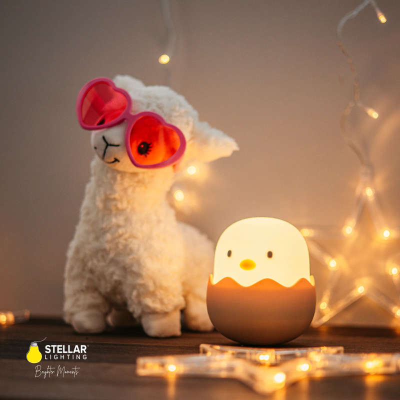 Kids Egg Night Light (Soft, Silicone & Colour-Changing)