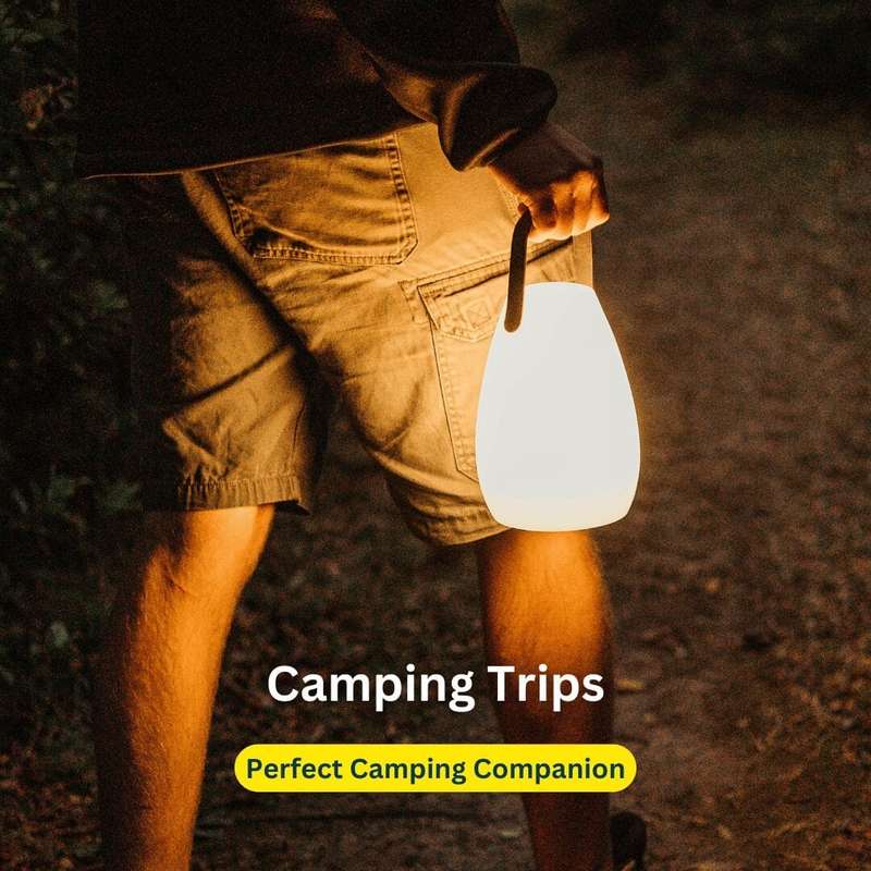 Rechargeable LED Colour-Changing Camping Lantern