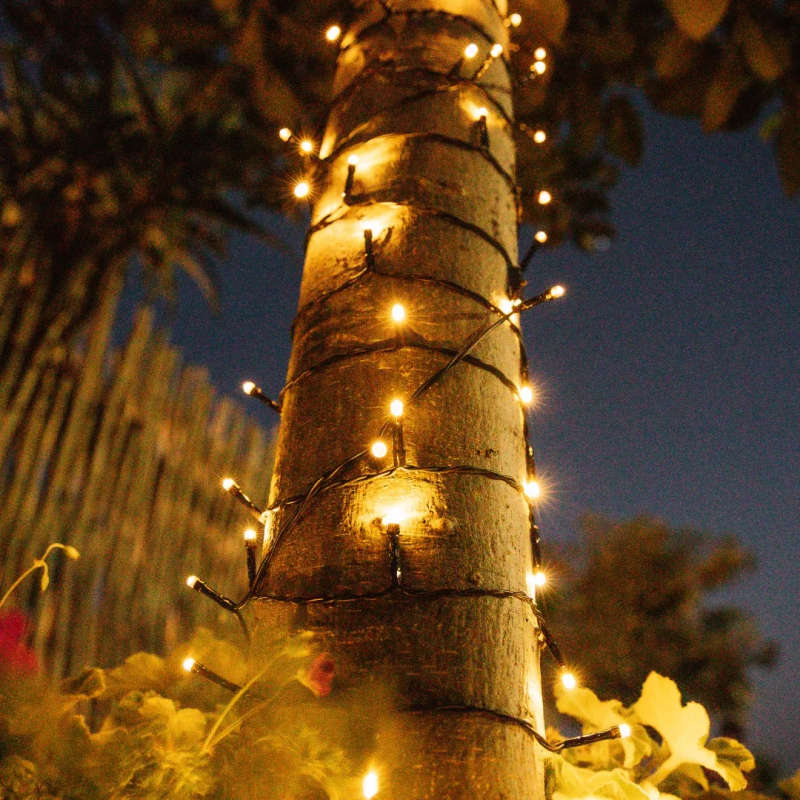 20m Solar 200 LED Fairy Lights