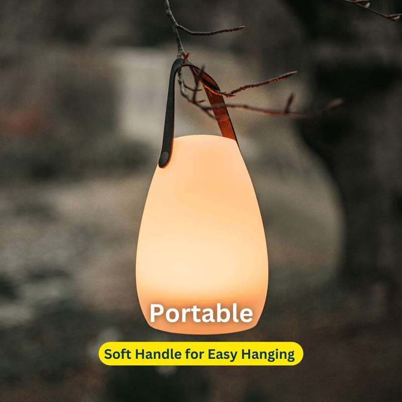 Rechargeable LED Colour-Changing Camping Lantern