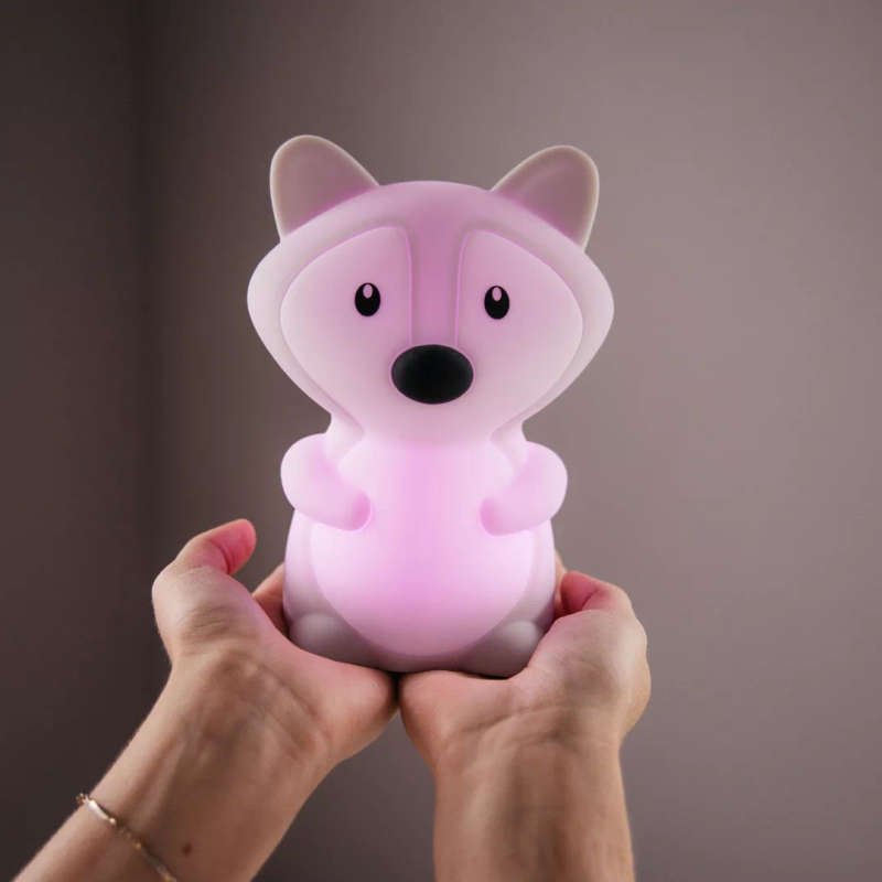 Kids Fox Night Light (Soft, Silicone & Colour-Changing)