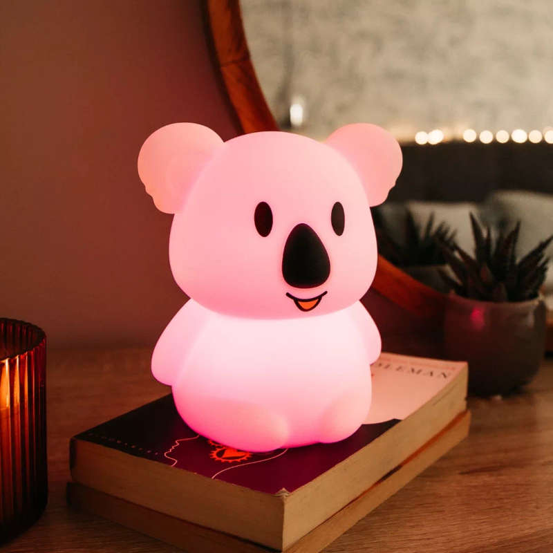 Kids Unicorn Night Light (Soft, Silicone & Colour-Changing)