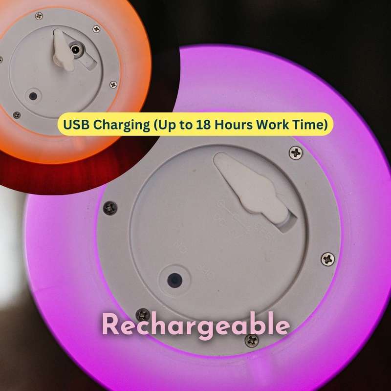 Rechargeable LED RGB Bluetooth Speaker Lantern