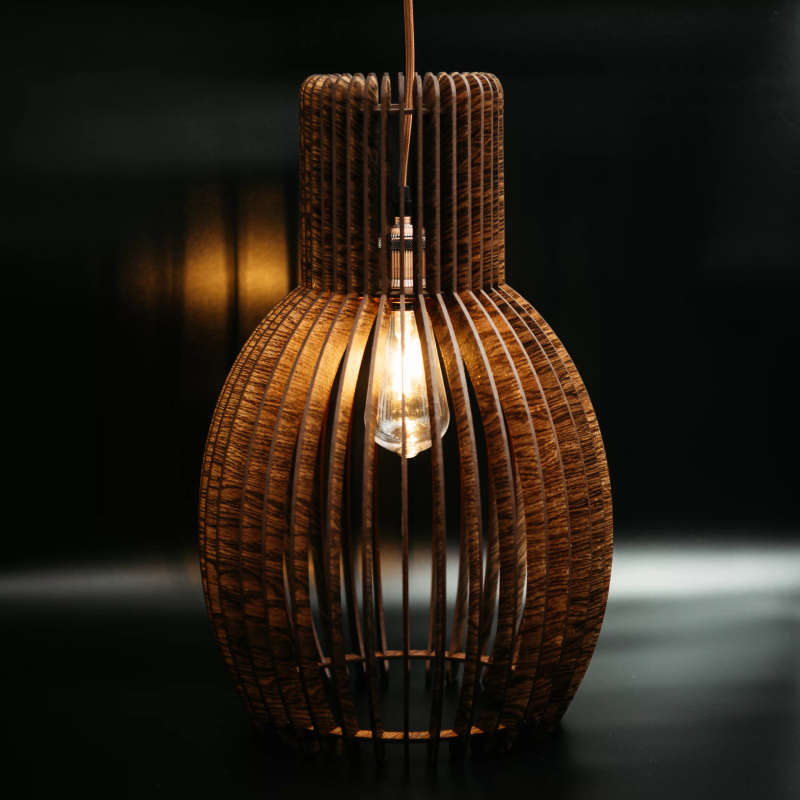 Scandinavian Style Bell Shape Chandelier Pendant