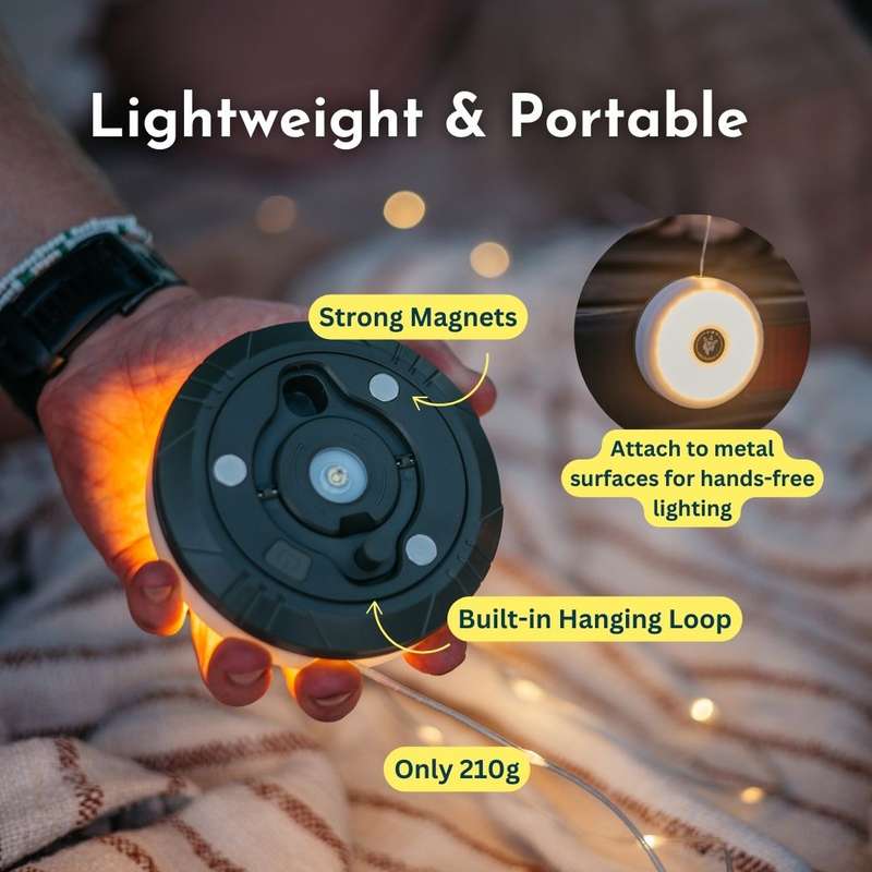 Camping Lantern String Light 100 RGB LED 10m Warm White