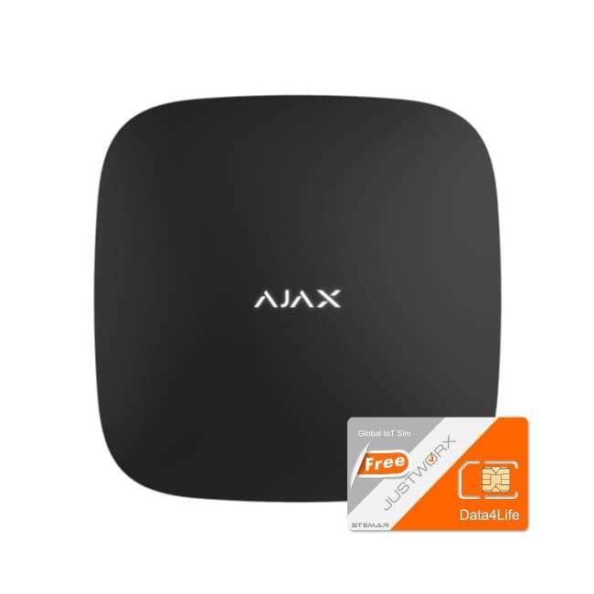 Ajax Hub 2 (4G) including Justworx SIM