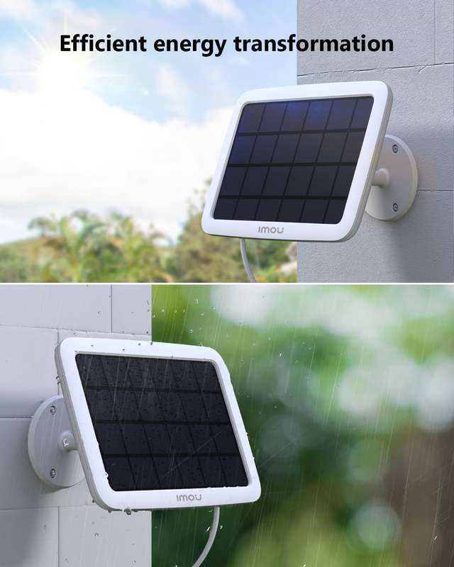 IMOU Solar Panel efficient energy transformation