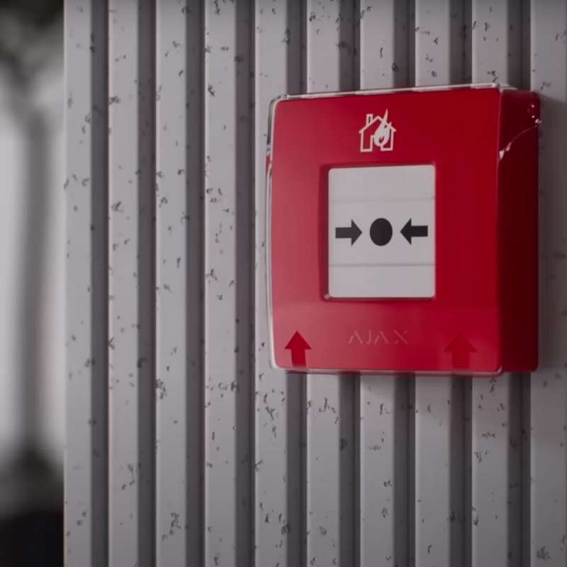 Ajax Manual Call Point (Red)