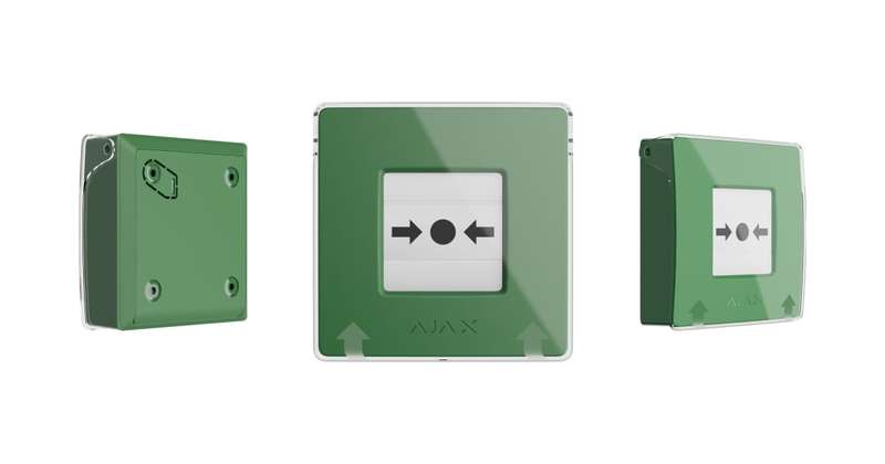 Ajax Manual Call Point (Blue and Green)