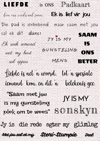 Afrikaans Vintage Journaling Sticker Sheet - Nation Inspiration