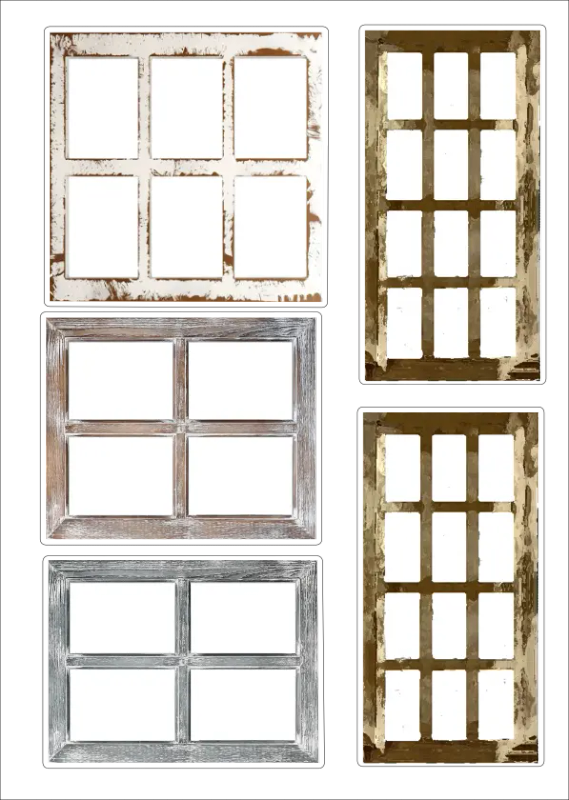 Clear Vinyl Window of Opportunity Sticker Sheet for Bible Journaling and Journaling Stickers | Cl...