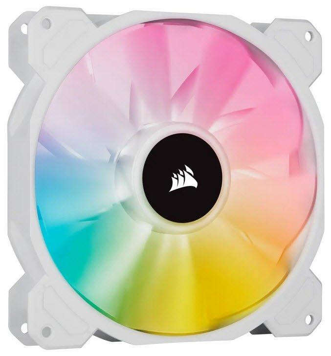140 Corsair SP RGB Elite White