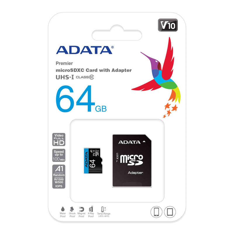 ADATA 64Gb miCroSDXC Uhs i