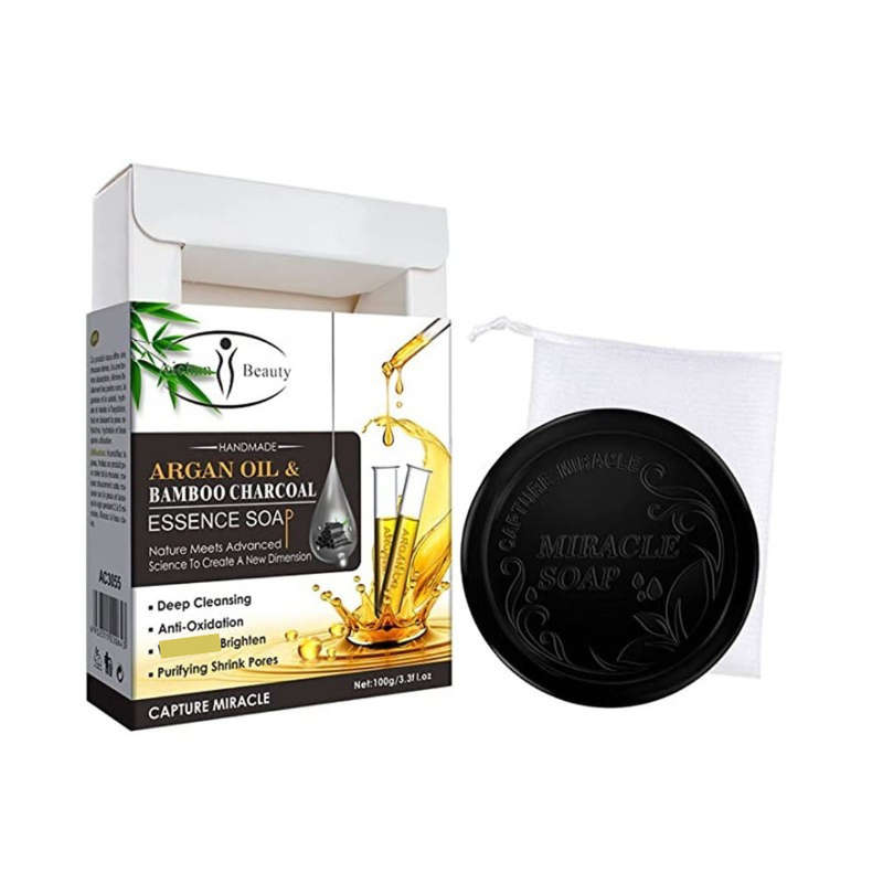 Aichun Beauty Argan Oil &amp; Bamboo Charcoal Essence Soap