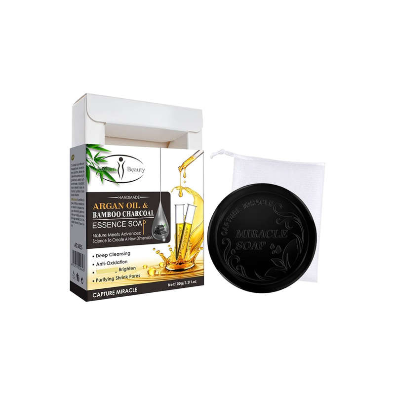 Aichun Beauty Argan Oil &amp; Bamboo Charcoal Essence Soap
