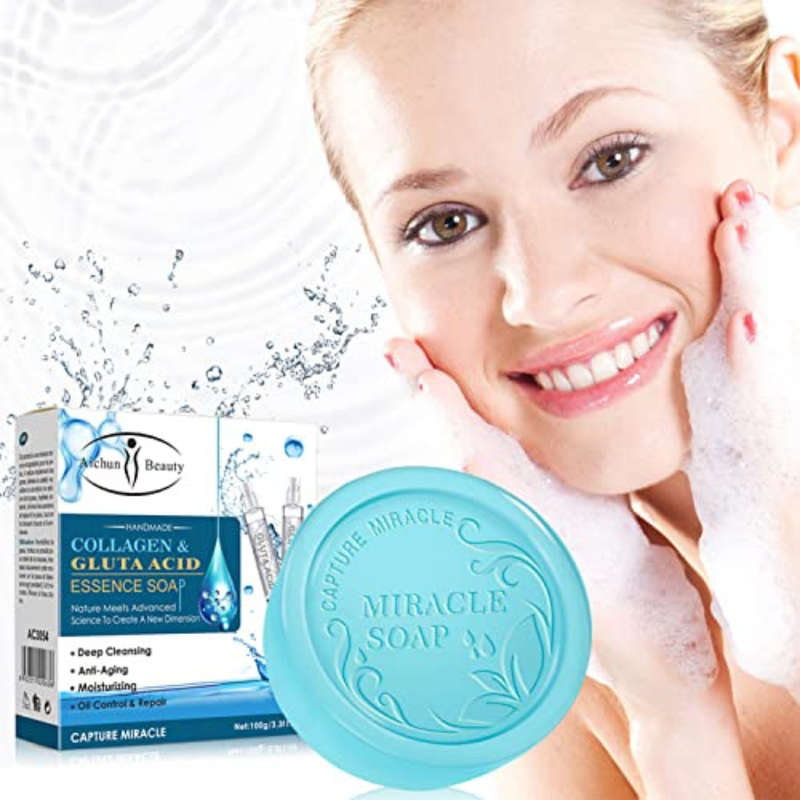 Aichun Beauty Handmade Collagen &amp; Gluta Acid Essence Soap