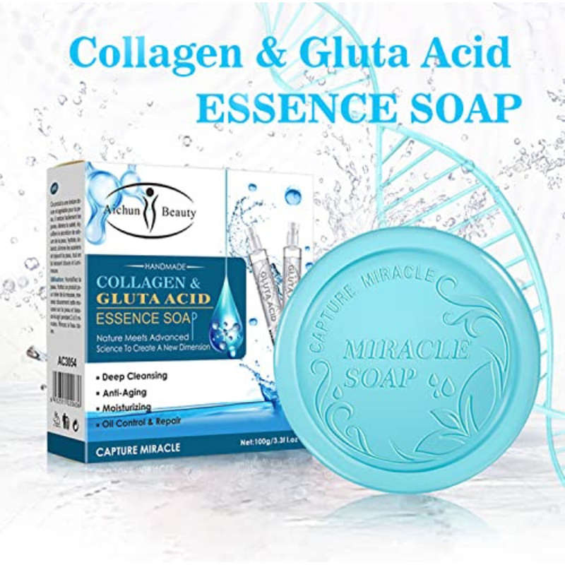 Aichun Beauty Handmade Collagen &amp; Gluta Acid Essence Soap
