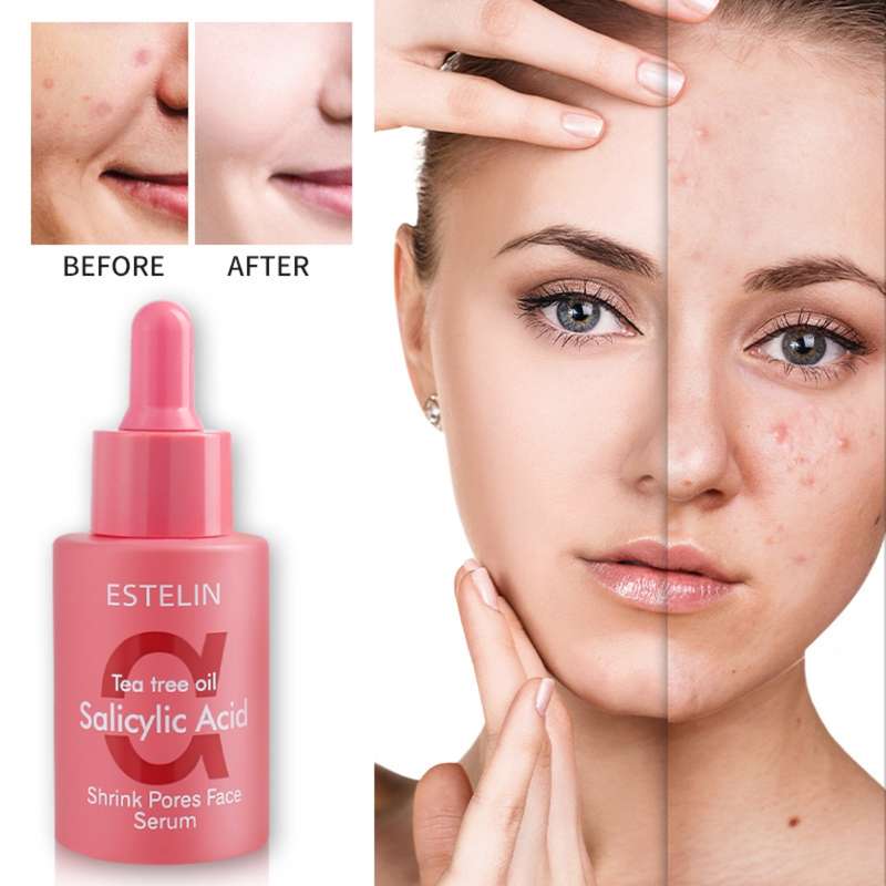 Estelin Tea Tree Oil Salicylic Acid Shrink Pores Face Serum