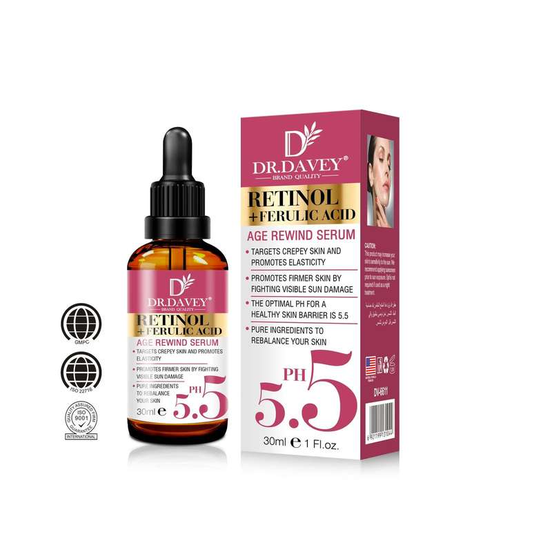 DR.Davey Retinol+Ferulic Acid Age Rewind Serum